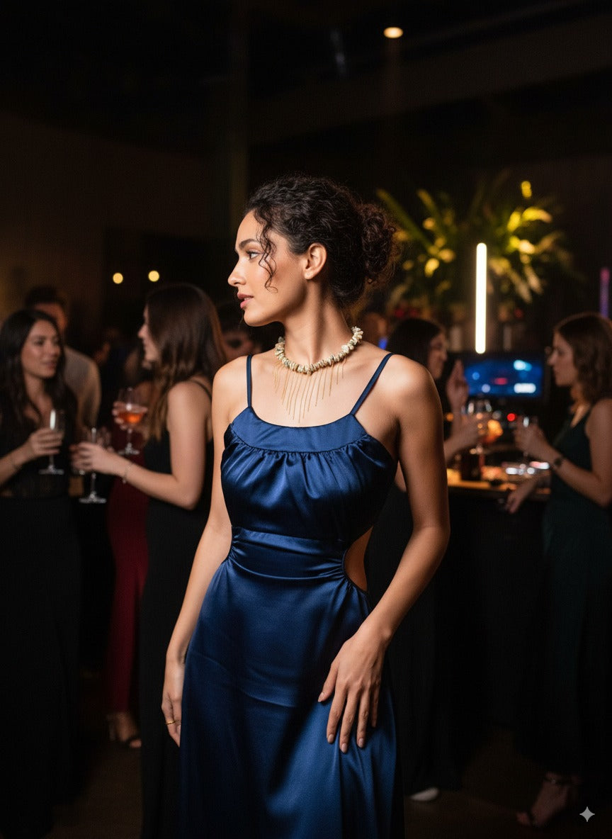 The Isla Shell Tassel Necklace