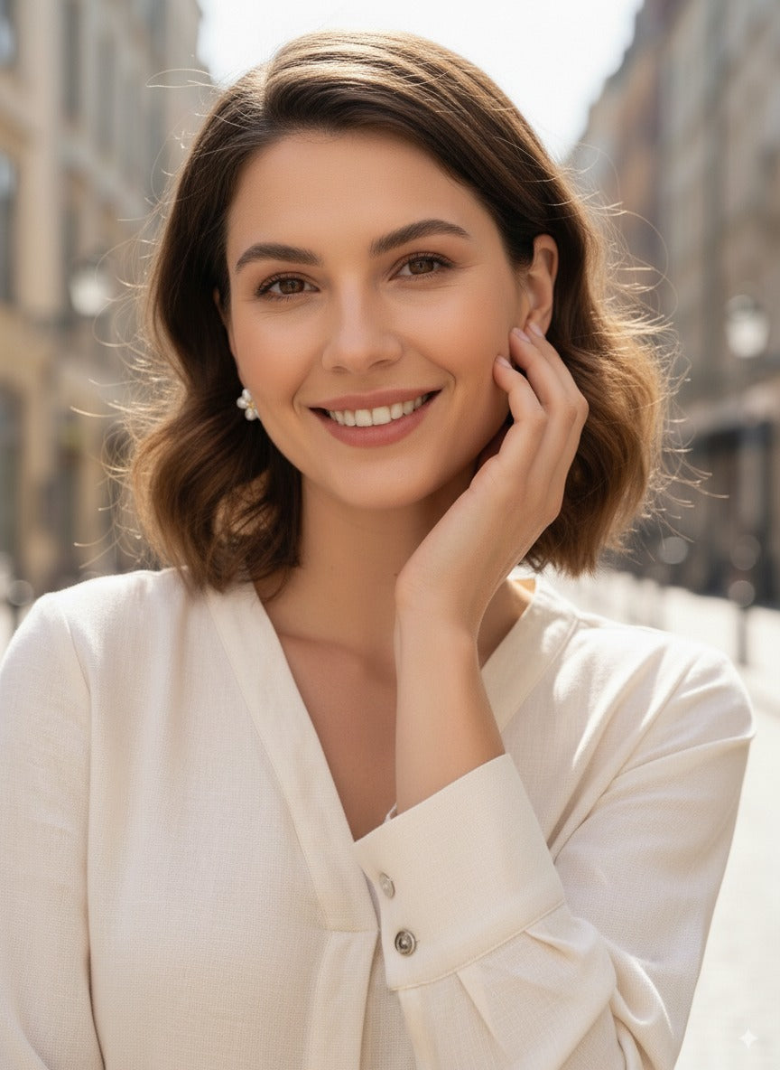 Blossom Flower Studs