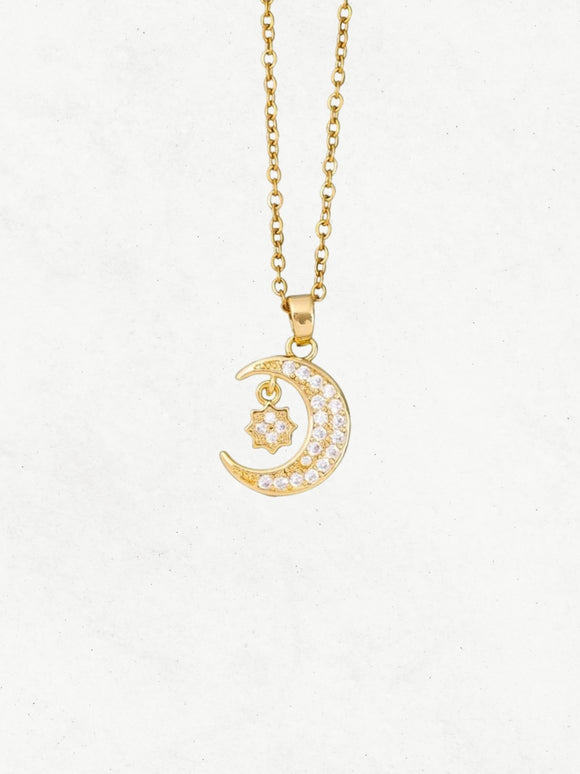 White Moonlit Starlit